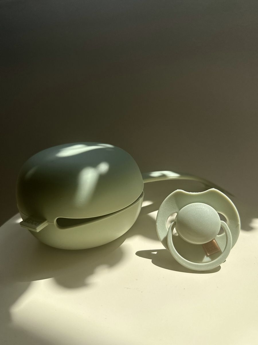 LOVI Silicone Soother Case Pistachio