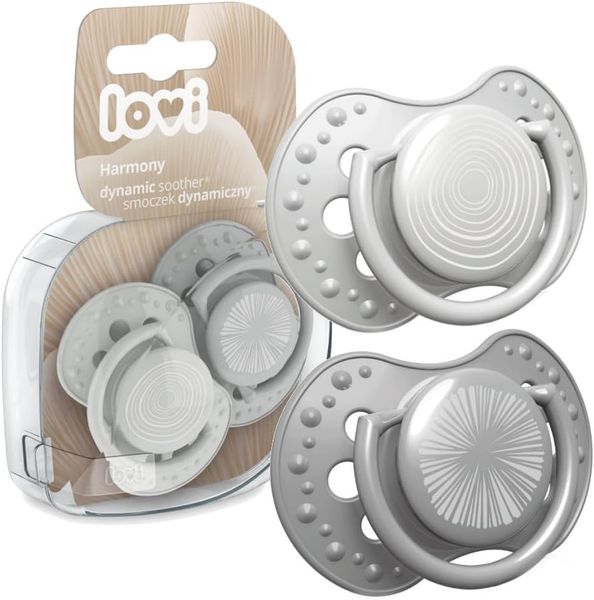 Hovedbilde LOVI Silicone Dynamic Soother 0-6m, 2stk, Harmony ...