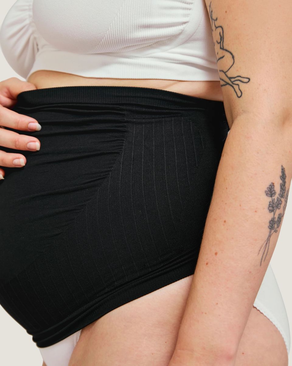 Carriwell Seamless Maternity Support Band (Black) 1pk