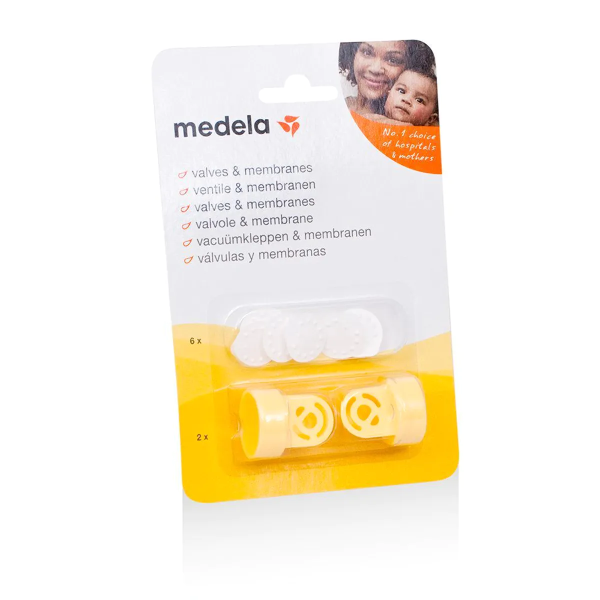 Medela Ventiler og membraner Harmony og Swing