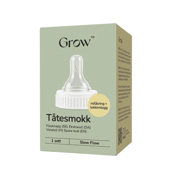 Hovedbilde Grow Tåtesmokk m/låsring og lokkinnlegg, slow ...