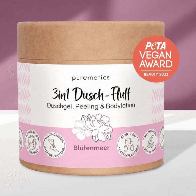 Hovedbilde Puremetics 3-i-1 Dusch-Fluff dusjsåpe ...