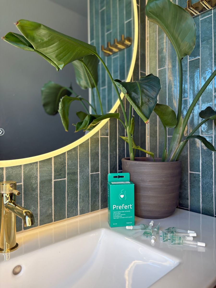 Medintim Prefert Vaginal gel sædvennlig glidemiddel 8 x 4ml