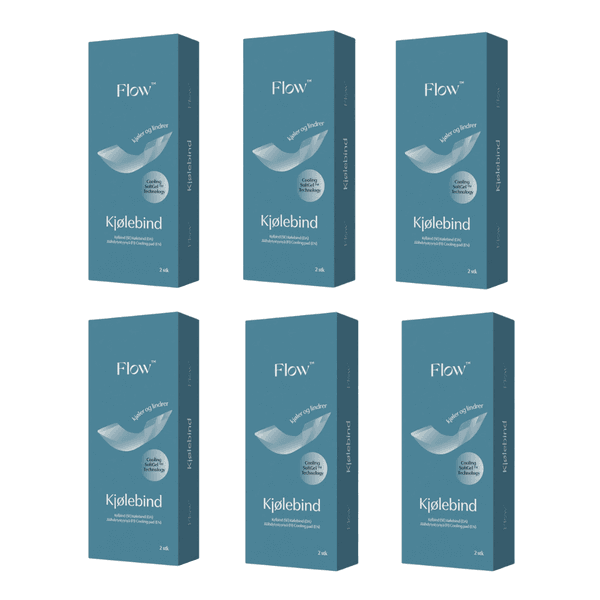 Hovedbilde  Flow kjølebind til etter fødsel, 6pk