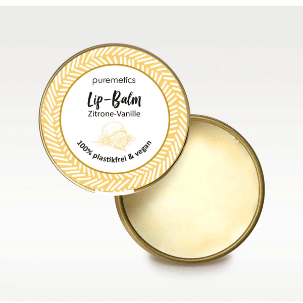 Hovedbilde Puremetics Leppepomade - Sitron vanilje
