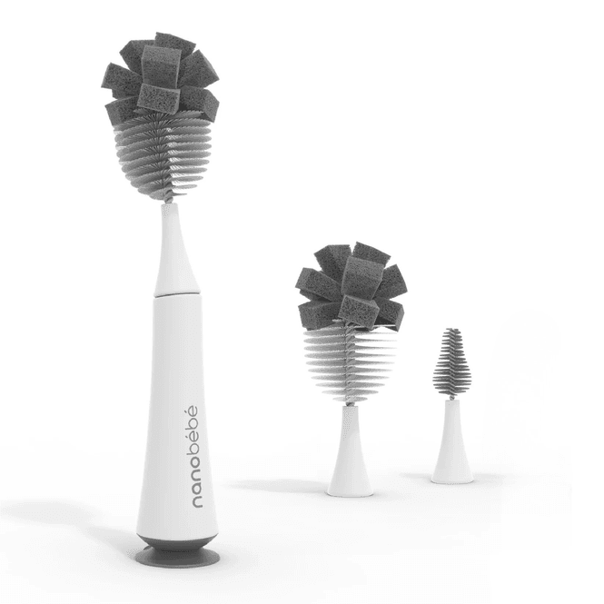 Hovedbilde Nanobébé Flexy brush - Twin pack - Grey