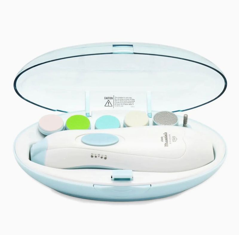 Little Martin's Drawer - Elektrisk Neglefil til Baby med LED Lys, Rosa