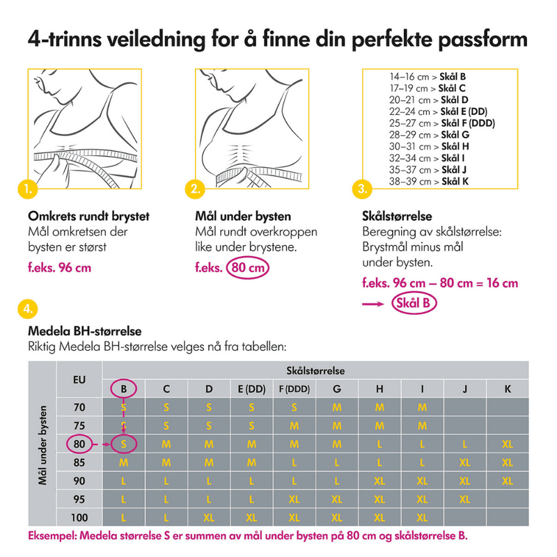 Medela pumpe- og ammeBH 3in1, svart