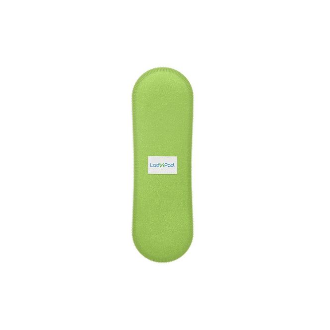 Hovedbilde LadyPad liner vaskbar økologisk, mint green