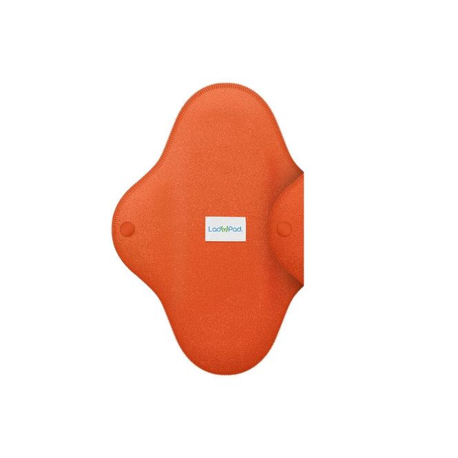 Hovedbilde LadyPad pantyliner vaskbar økologisk, tangerine