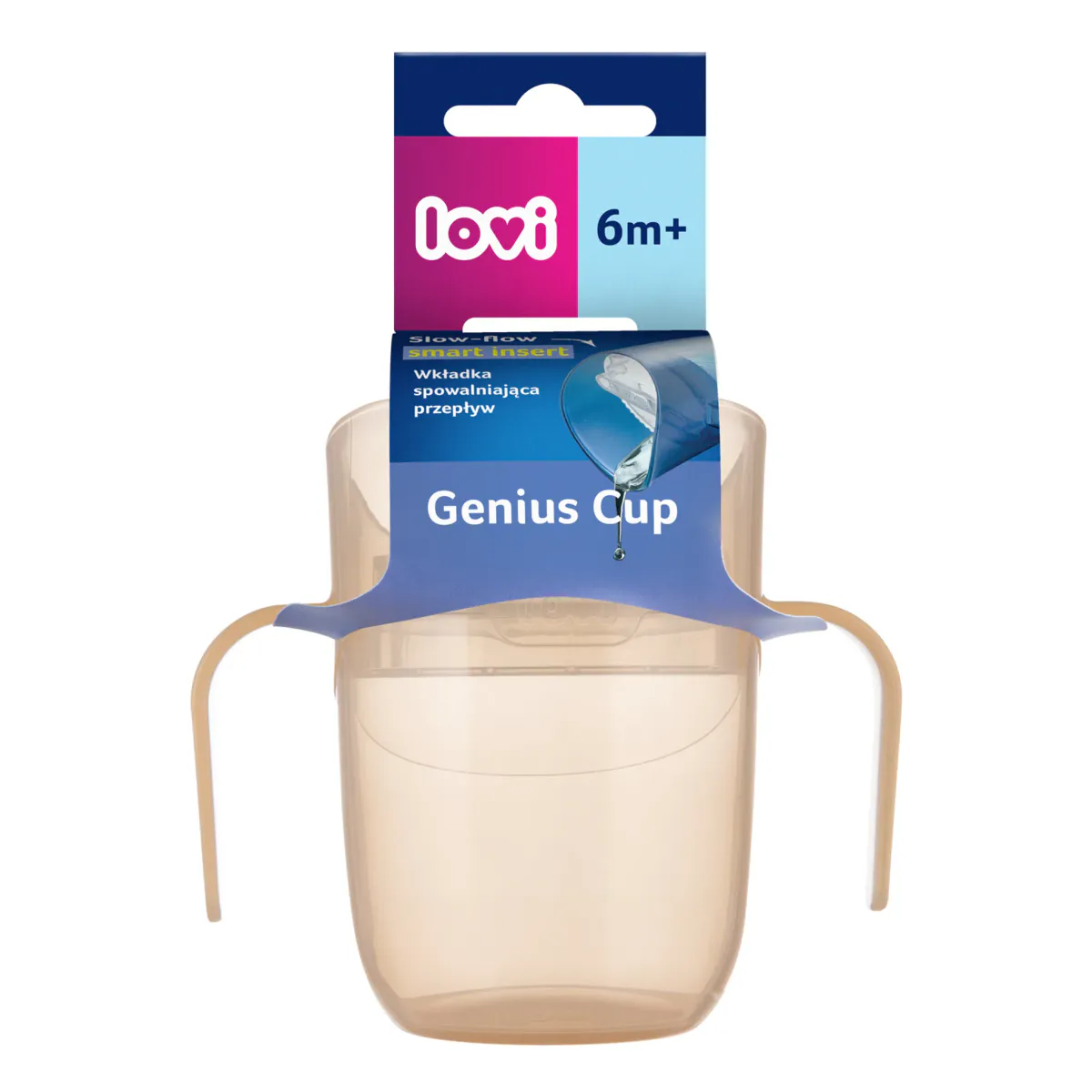 LOVI Genius Training cup 150 ml - Nude