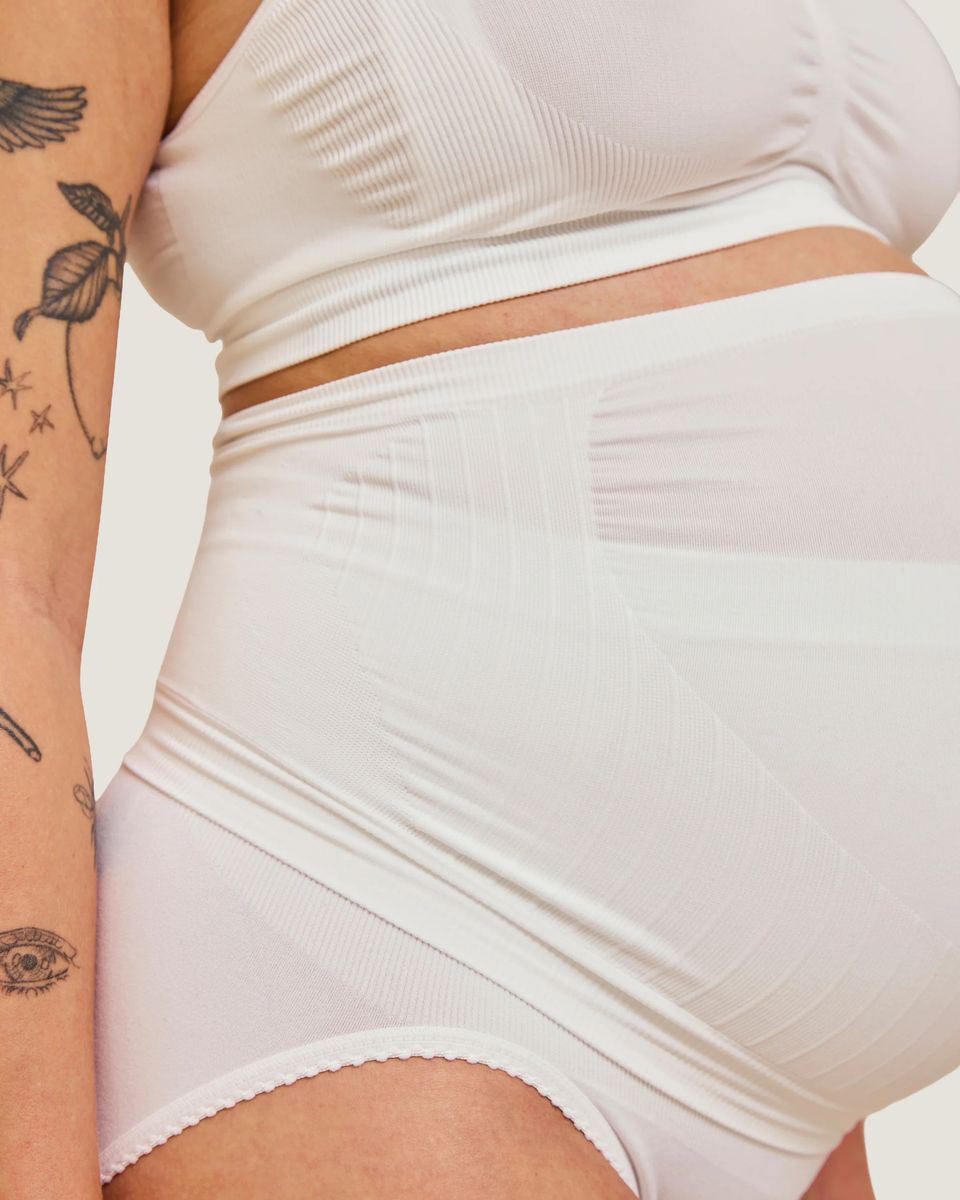 Carriwell Seamless Maternity Support Band (White) 1pk