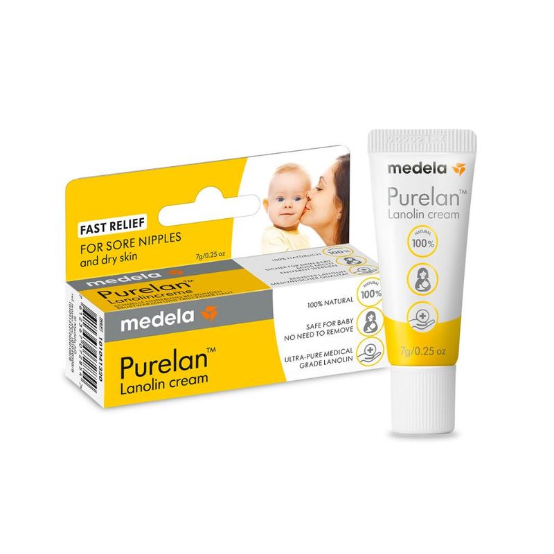 Outlet - (grunnet dato) Medela Brystvortekrem Purelan, 7 gram