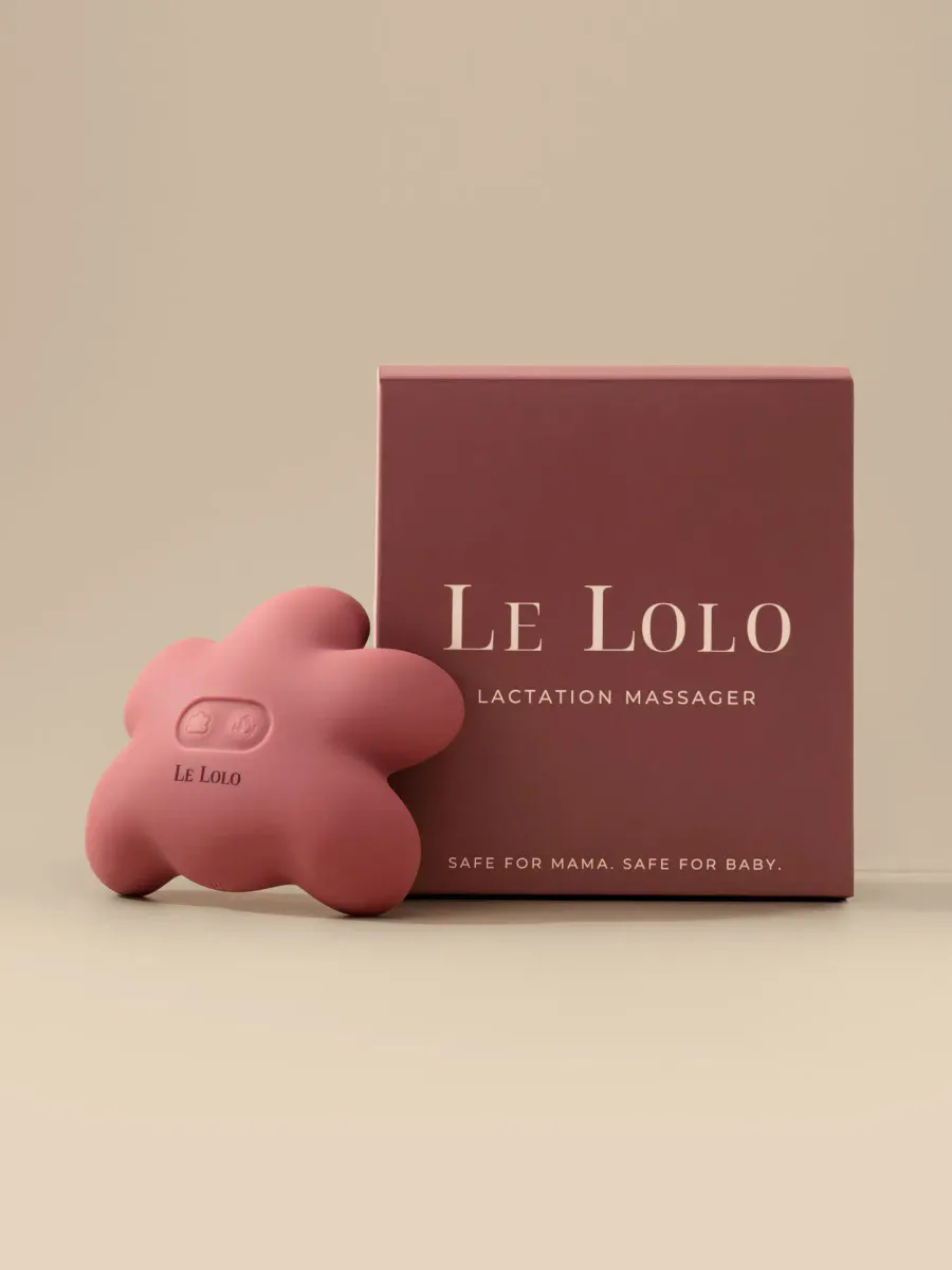 Le Lolo - Ammemassasjer med varme og vibrasjon - Dark Pink