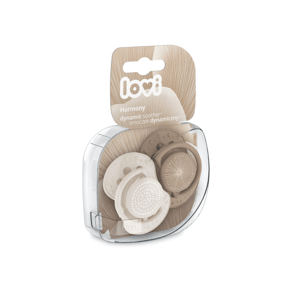 Hovedbilde LOVI Silicone Dynamic Soother 0-6m, 2stk, Harmony ...