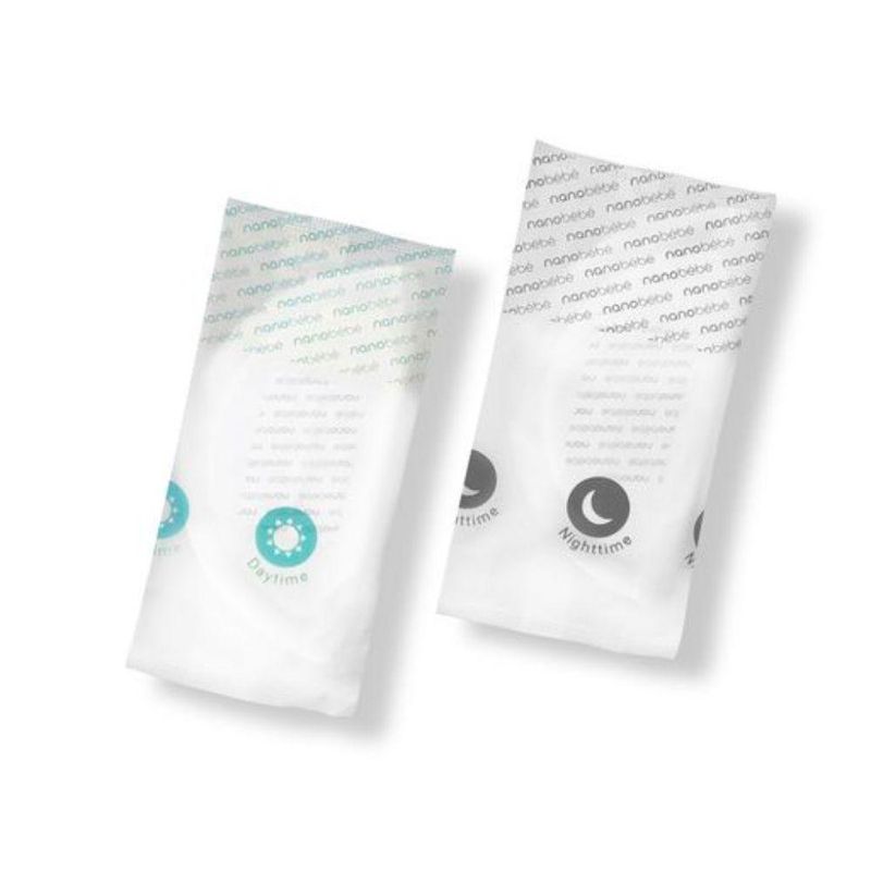 Nanobébé Dag & Natt ammeinnlegg - 60pk