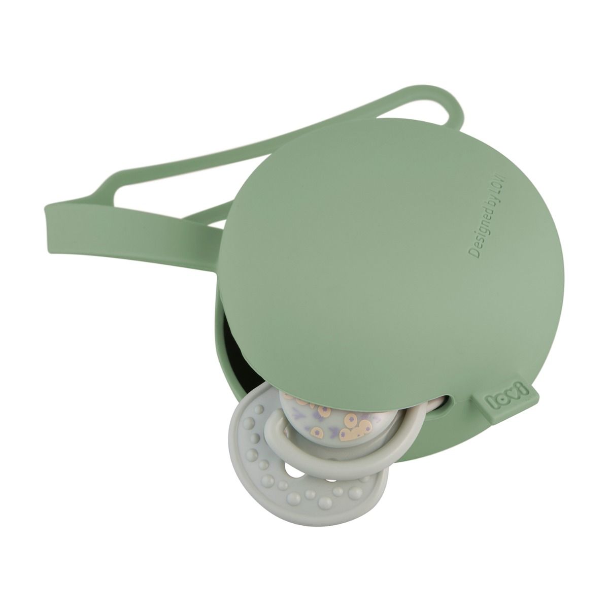 LOVI Silicone Soother Case Pistachio